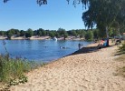 1,5 km Sandstrand warten auf Sie